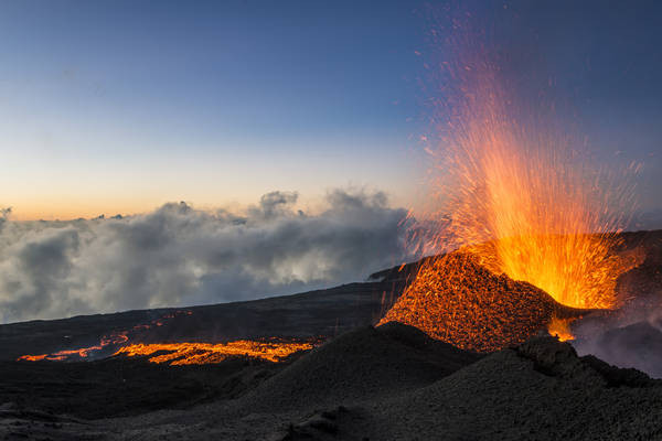 Il vulcano di Reunion